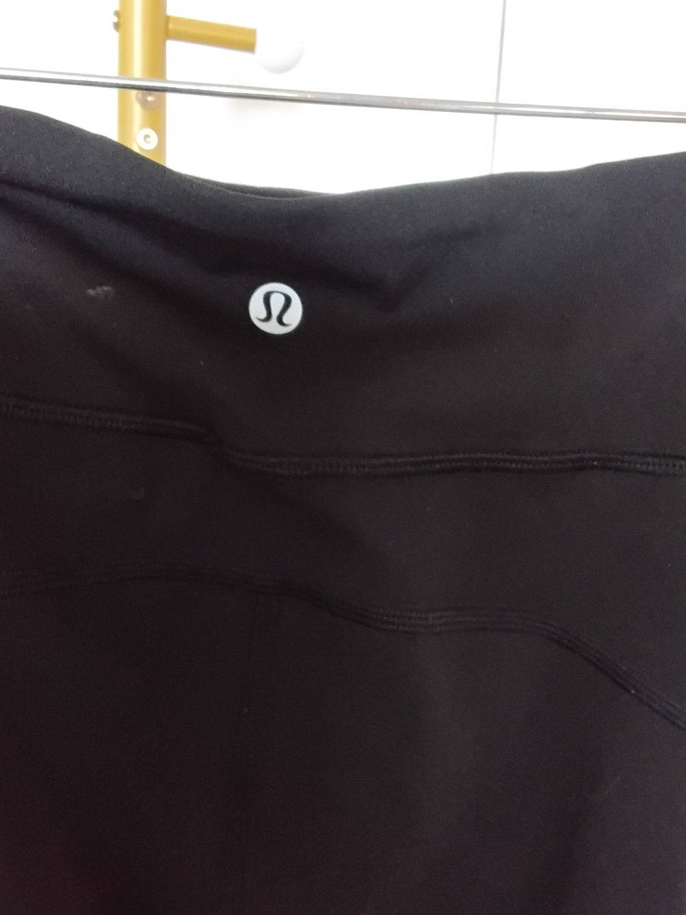 lululemon athletica Women’s Black Athletic Shorts - High-Rise Performance